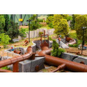 Faller 180328- Pipeline set, Large, scale 1:87