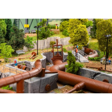 Faller 180328- Pipeline set, Large, scale 1:87