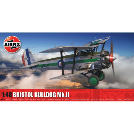 Airfix A05141, Bristol Bulldog Mk.II, byggsats skala 1/48