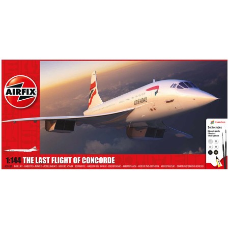 Airfix A50189, Concorde Gift Set, byggsats skala 1/144