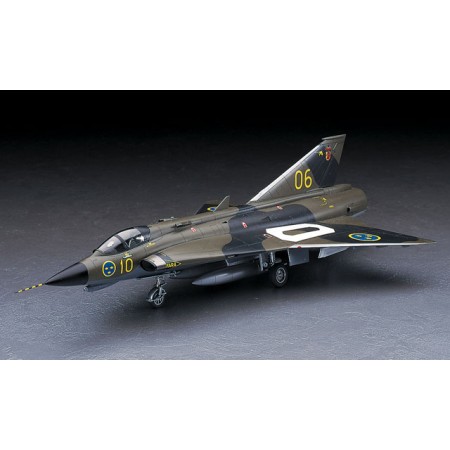 Saab J35 F/J Draken, byggsats skala 1/48