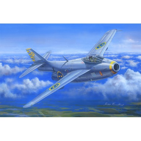 Saab J-29B "Flying Barrel" 1/48