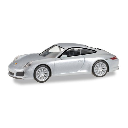 Porsche 911 Carrera 4 S, Metallic Silver - Herpa (H0)