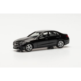 MB C Sedan, Svart Herpa - (H0)