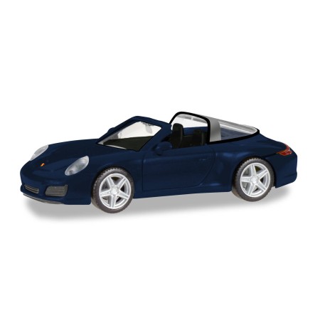 Porsche 911 Targa 4, Metallic Dark Blue - Herpa (H0)