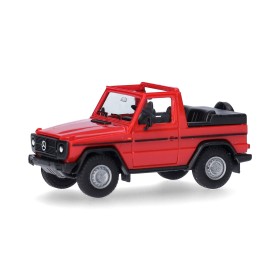 MB G Cabriolet, Röd Herpa - (H0)