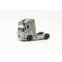 Volvo FH 16 GL XL 2020, Semi-Truck, Metallic Silver - Herpa (H0)
