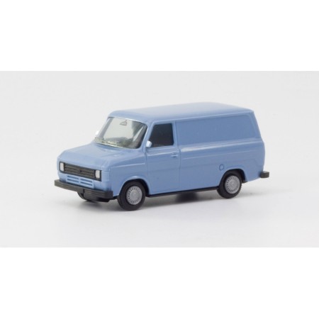 Ford Transit, Skåpbil, Ljusblå Herpa - (H0)