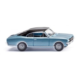 Opel Commodore A Coupé, Metallic Blue - Wiking (H0)