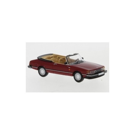 Saab 900 Cabriolet 1986 - Dark Red
