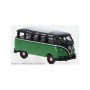 VW T1b, Minibuss, Grön/Svart