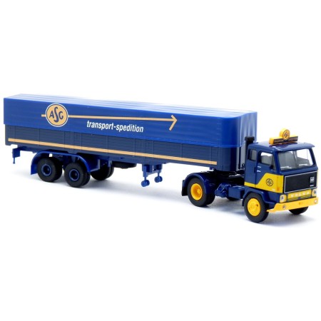 Volvo F 89 Semi-Truck-Trailer, ASG, 1972