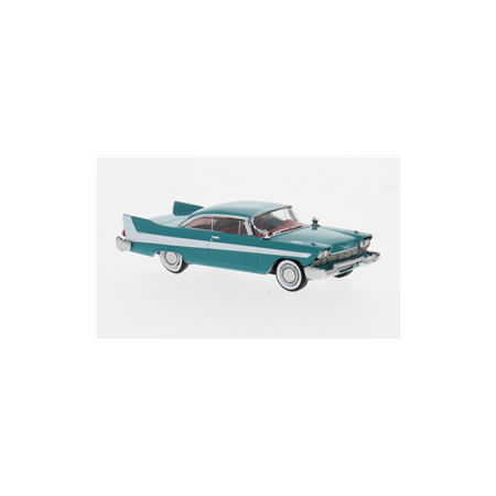 Plymouth Fury, Blue/White, 1958