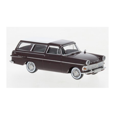Opel P2 Kombi, Röd/Vit, 1960