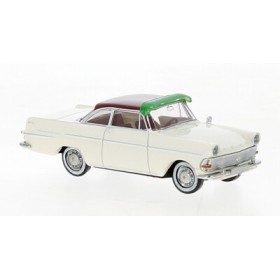 Opel P2 Coupe, Vit/Röd, 1960