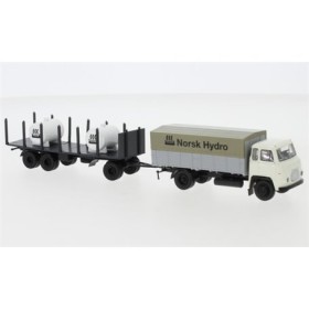 Scania LB 76, Truck with trailer "Norsk Hydro", 1962