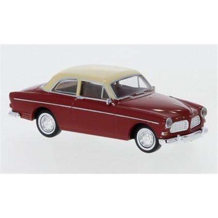 Volvo Amazon 2-dörrars, Röd/Beige, 1956