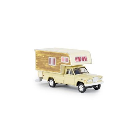 Jeep Gladiator, Husbil, Beige/Träpanel