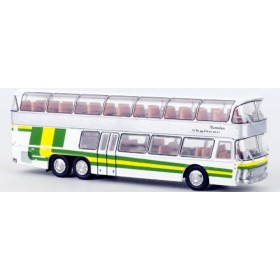 Neoplan NH 22 Double decker, Silver/Green, 1967