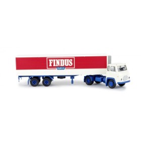 Scania LB 76, Semi-Truck-Trailer "Findus"