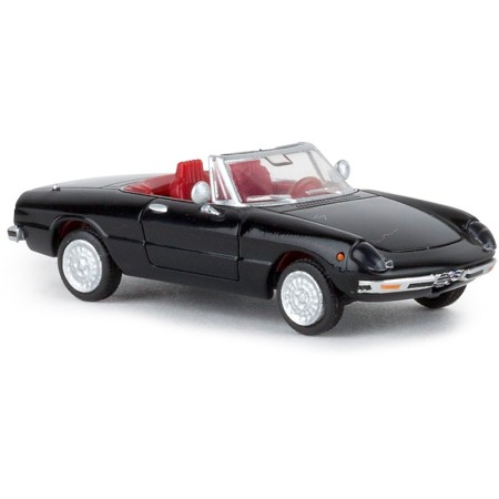 Alfa Romeo Spider 2000 Fastback, Svart, 1969