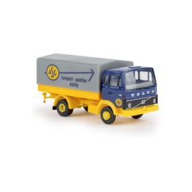 Volvo F 613, Täckt flakbil "ASG Lagring"
