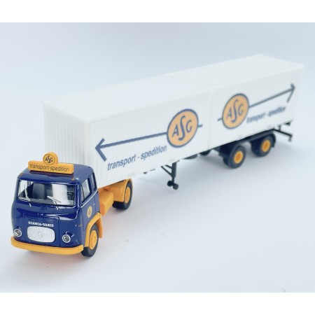 Scania LB 76, Långtradare med container-släp "ASG"