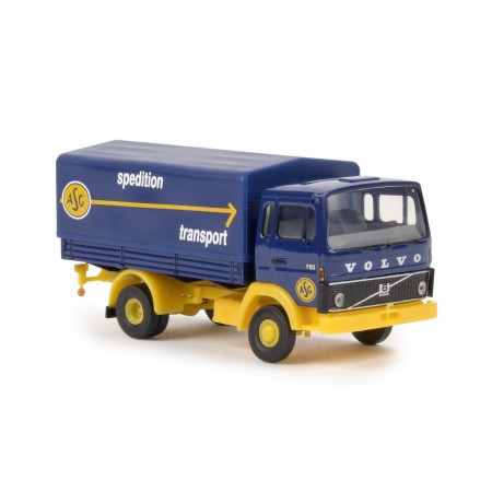 Volvo F 613, Täckt flakbil "ASG"