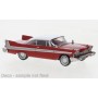 Plymouth Fury rot, weiss, 1958,