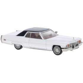 Cadillac deVille Coupé, Vit/Svart