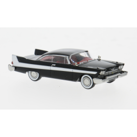 Plymouth Fury, Black/White, 1958