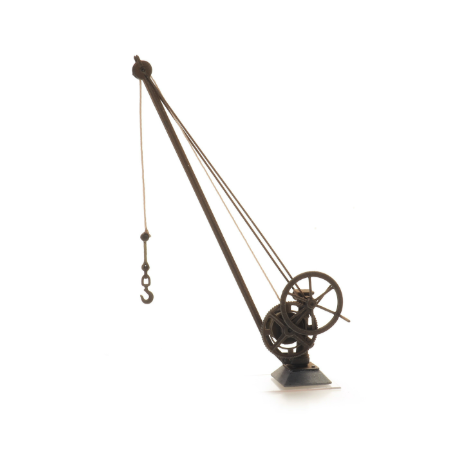 Small harbour crane, ready made (H0)