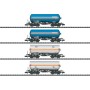 Minitrix 15538, Compressed Gas Tank Car Set (N)