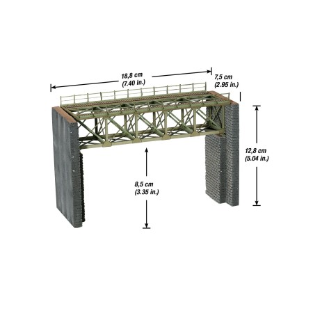 Steel Bridge, Straight- Noch 67010