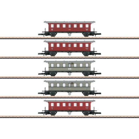 Märklin 87009 - Personvagnsats, Württemberg (z)