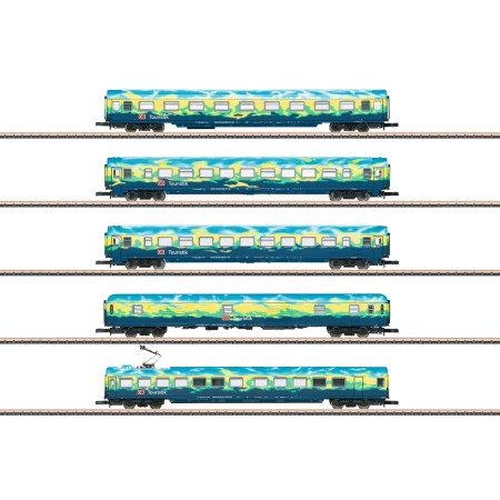 Märklin 87303 - German passenger car set, DB (z)