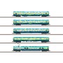 Märklin 87303 - German passenger car set, DB (z)