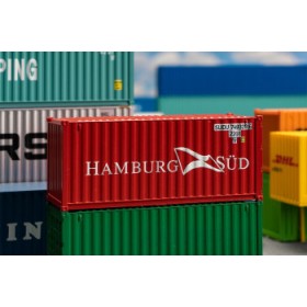 Faller 182001- HAMBURG SÜD 20' Container, skala 1:87