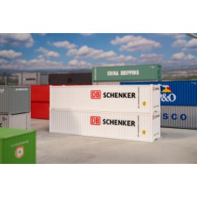 Faller 182153- 40' Container DB, 2 st, skala 1:87