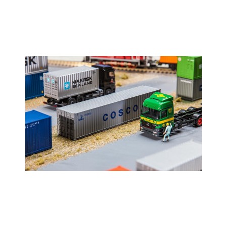 Faller 180845- 40' Container COSCO, scale 1:87