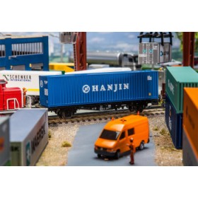 Faller 180842- 40' Hi-Cube Container HANJIN, scale 1:87