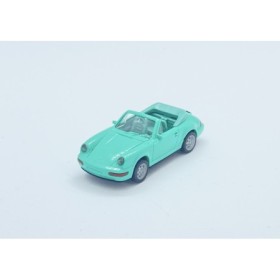 Porsche Carrera 4 Cabriolet, Turkos - Wiking (H0)