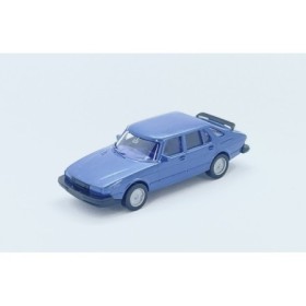 Saab 900 Turbo, Blue - Wiking (H0)