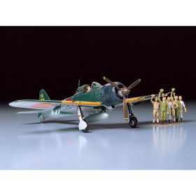 Tamiya 61027, MITSUBISHI A6M5C ZERO FIGHTER, Plastic kit, scale 1/48