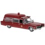 Cadillac Miller Meteor, Ambulance, Red