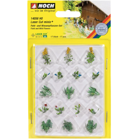 Field and wild flowers (Laser cut) -Noch 14056