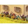 Flower garden (Laser cut) -Noch 14050