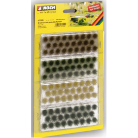 Grästuvor, 4 olika nyanser -Noch 07009