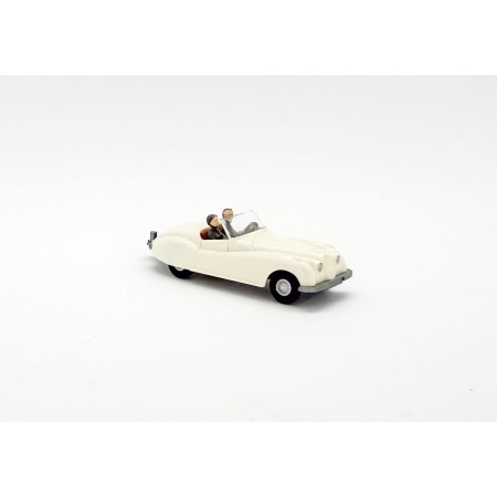 Wiking 456/4A - Ivory Jaguar XK - Retro H0