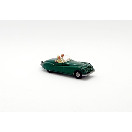 Wiking 456/4C - Patina green Jaguar XK - Retro H0